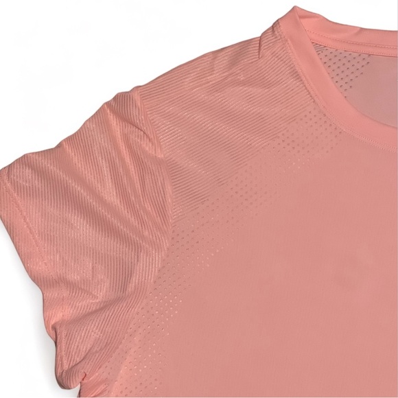 Avia Women’s and Women's Plus Perforated Performance T-Shirt with Short Sleeves - Picture 12 of 16